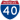 I-40 Hotels and Motels 40 Hotels and Motels